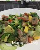 Ceviche atún fresco con mango