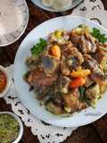 Gulai Oseng Cingur Cabe Ijo
