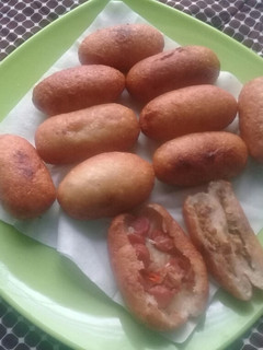 Foto resep Ketan gor isi sosis/tempe