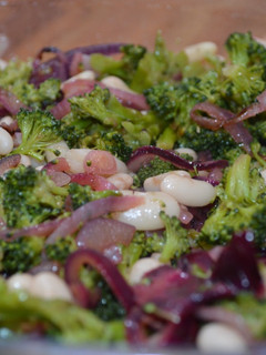 Una foto de Ensalada de porotos o Frijoles