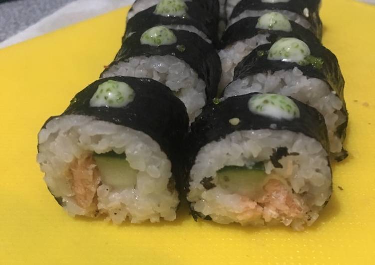 Resep Salmon sushi yang Menggugah Selera
