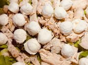 A picture of pearl mozzarella