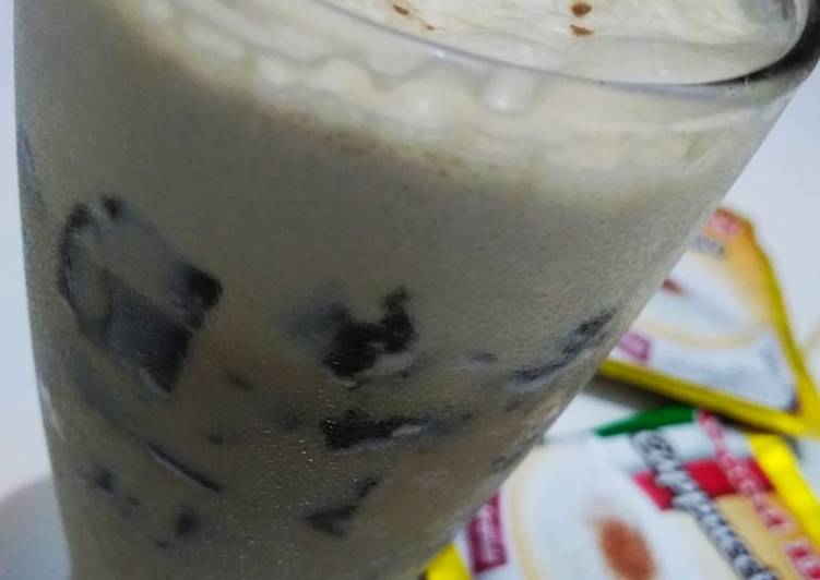 Capcin (cappucino cincau) rumahan