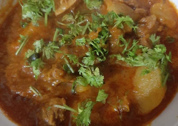 Recipe of Homemade Aloo ghost gravy