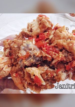 Foto resep Ayam geprek sederhana