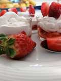 Mousse di fragole
