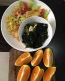 Trộn salad ăn nhẹ