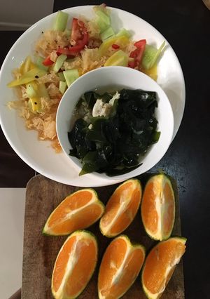 Hình của món Trộn salad ăn nhẹ.