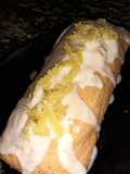 Budín de limón 🍋con cáscaras glaseadas y glasé real