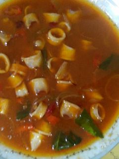 Foto resep Homemade cumi saus padang