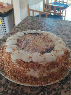Una foto de Tarta al whisky sin horno