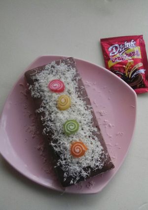 Foto resep Cake coklat beng-beng drink