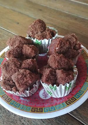 Foto resep Bolu kukus mekar coklat tanpa telur no mixer