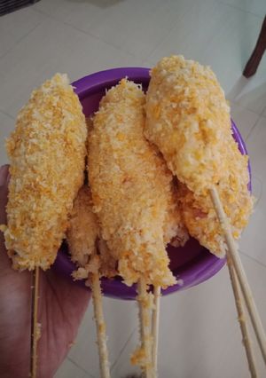 Foto resep Sempolan nasi kornet mozarella
