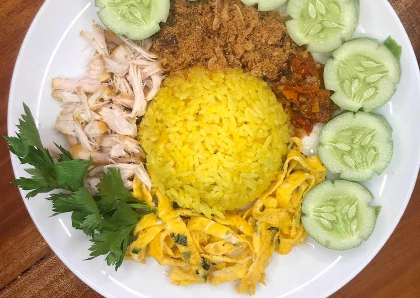 Nasi Kuning Rice Cooker