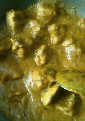 A picture of Chicken Masala.