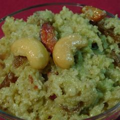 A picture of Lauki(Bottlegourd) Halwa.