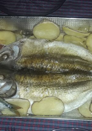 Una foto de Pescado al horno