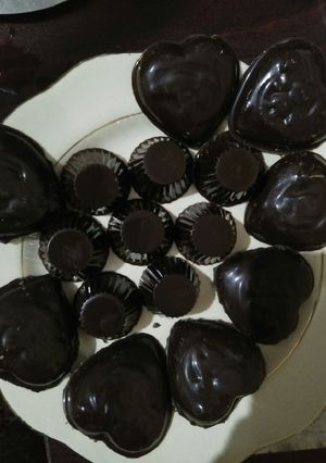 A picture of Homemade chocolate.