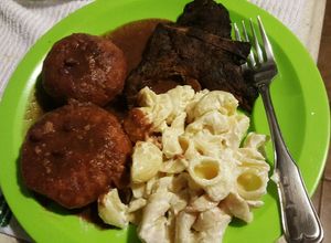Una foto de 🌷Masitas frijoleras🍽🍴🍷