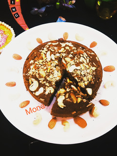 आटा चॉकलेट ड्राई फ्रूट केक (Aata chocolate dry fruit cake recipe in hindi) रेसिपी मुख्य फोटो