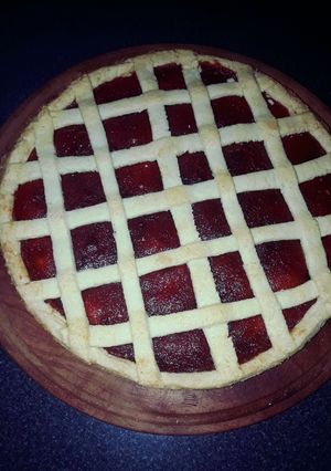 Una foto de Pastafrola de membrillo