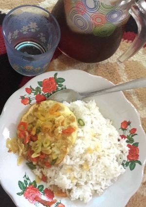 Foto resep Telur cah rawit