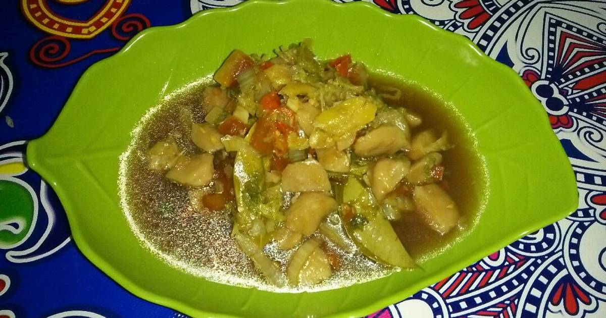 Resep Sawi Bakso Kuah Pedas Manis Simple Oleh Miftahussaadah Cookpad