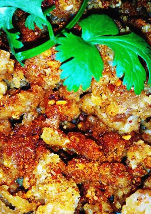 รูปของ เอ็นไก่ทอดหม่าล่า
