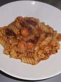 Virslis - vörösbabos fusilli