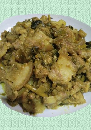 Foto resep Tinoransak daging B2 (babi)