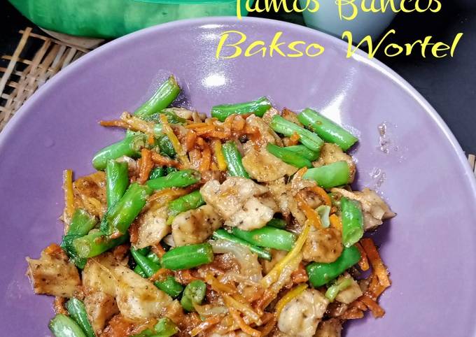 Resep Tumis Buncis Bakso Wortel Oleh Dewi Saraswati Cookpad