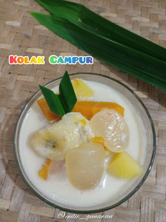 Foto resep Kolak Campur (Pisang-Ubi-Labu Kuning-Kolang Kaling)