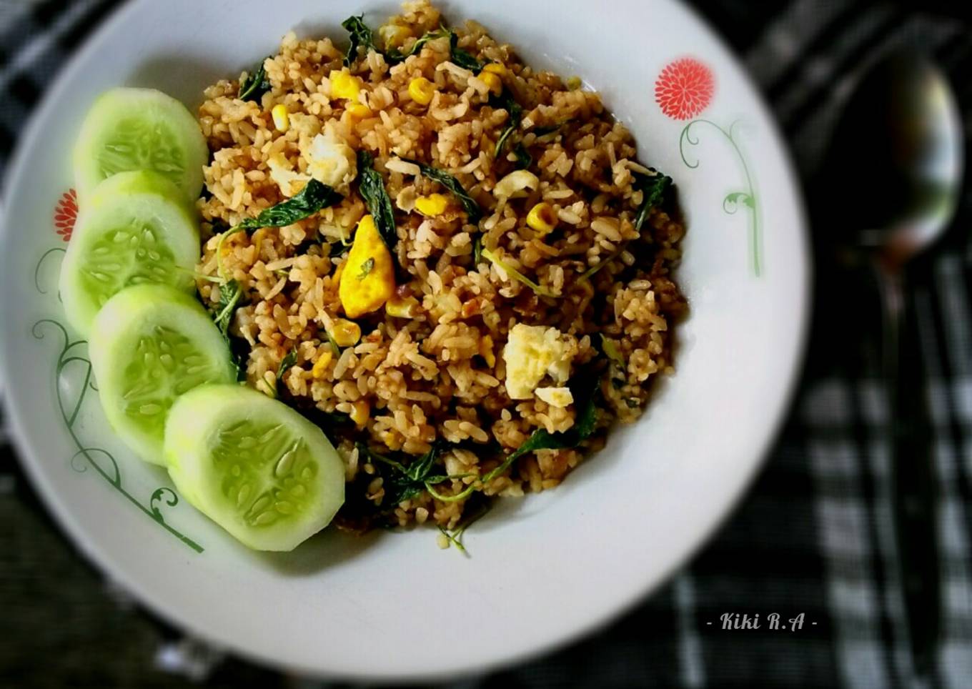 Nasi Goreng Bayam