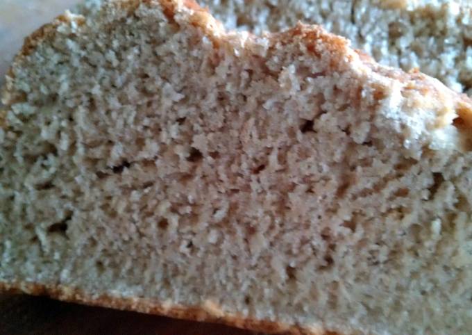 GF White Bread - no knead!