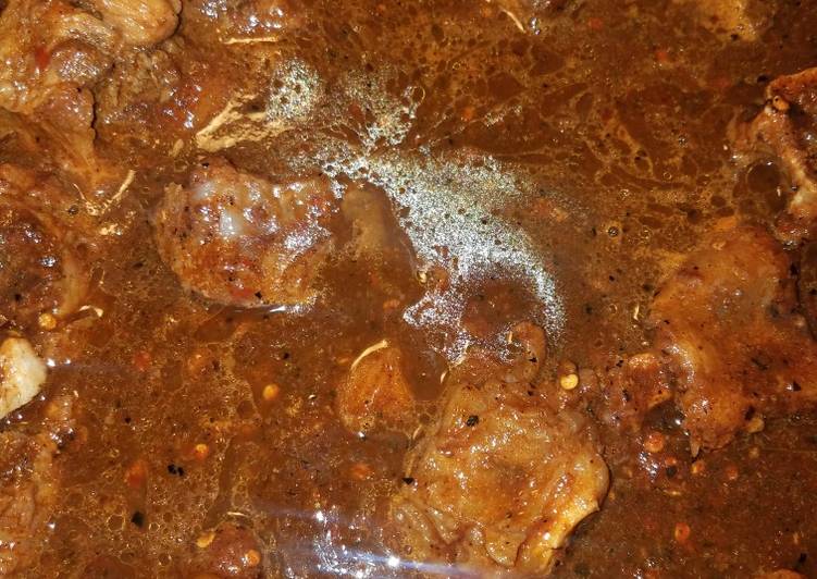 Step-by-Step Guide to Prepare Quick Cola de rez en salsa picoso