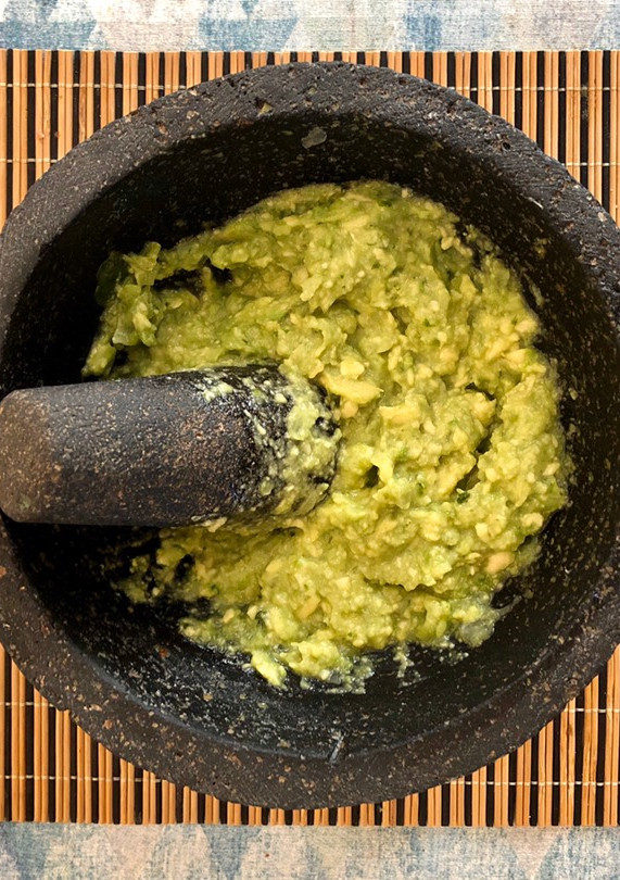 Una foto de Guacamole estilo Chilango
