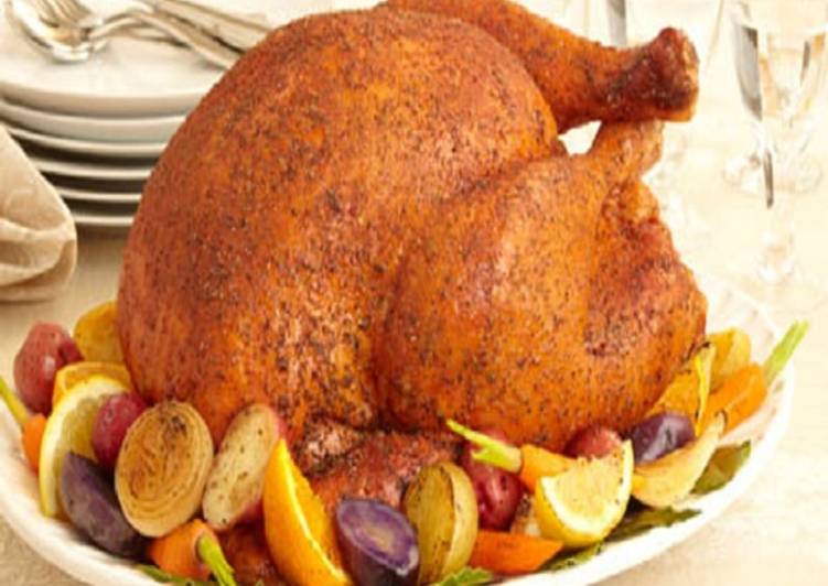 Recipe of Homemade Herb Roasted Turkey