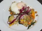 Charquicán con carne de vacuno