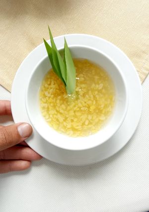 Hình của món Chè hoa cau.