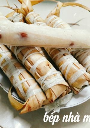Hình của món Bánh lá dừa không nhân.