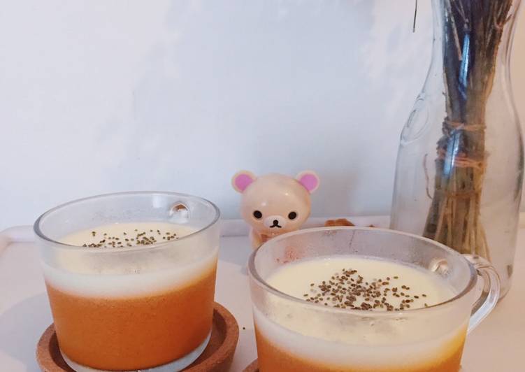 Resep Thai Tea Pudding oleh Nila Novi - Cookpad