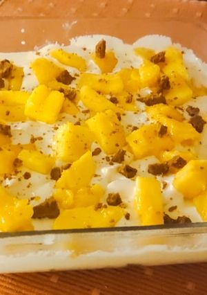 A picture of Mango dessert.