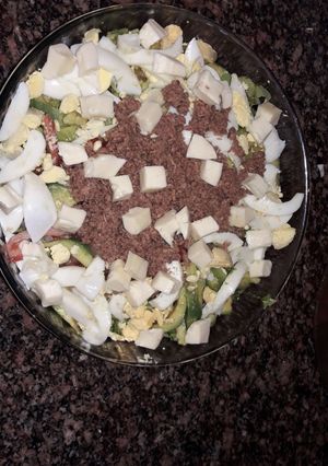 Una foto de Ensalada Cuarentena😋💖