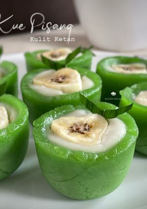 Foto resep Kue Pisang Kulit Ketan