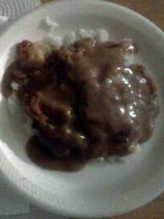 A picture of Shrimp Egg Fu Yung.