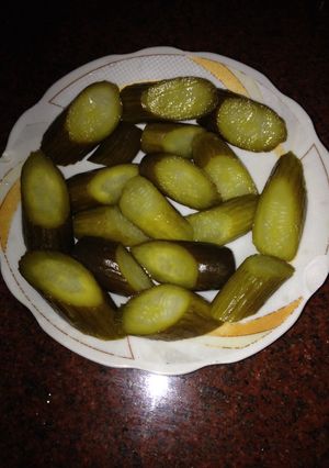 صورة لوصفة خيار مخلل سريع