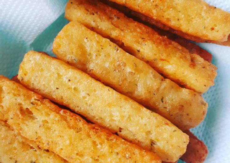 Resep Long Potato (kentang panjang) snack sehat anak, Enak Banget