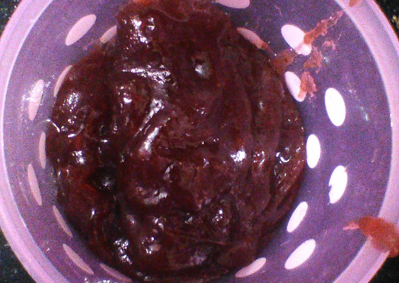 Homemade mixed fruits jam