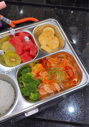 Foto resep Bekal Suami - Ayam / Udang Saus Padang